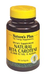 Natural Beta Carotene - 90 - Softgel