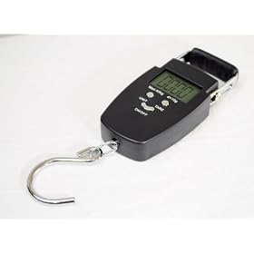 GSI Super Quality Electronic Digital Light-Weight Portable Travel Luggage Scale - Postal Scale Function - Attach to Luggage