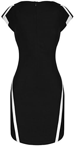 AONIMEI Womens Celebrity Lace Splicing Evening Pencil Midi Bodycon Dress