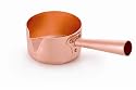 Mauviel Copper  1.9-Quart Sugar Saucepan with Copper Handle