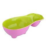 GoolRC 抗菌 可愛い ベビーボウル　クマの形　接続された食品容器