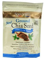 Spectrum Essentials Ground Chia Seeds, 10 Ounce Pouch