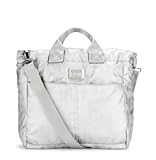 Kenneth Cole Reaction Shop Girl Satchel/Handbag ~ Silver In Color