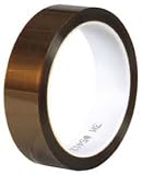 Techni-Stat Anti-Static Kapton Tape, 1 X 36 Yards