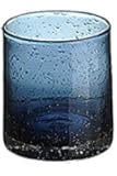 Artland Iris Double Old Fashioned Glasses, Slate Blue, Set of 4