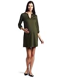 IMAGE OF Maternal America Women's Shift Dress, Hunter Green, Large