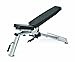 Horizon 100693 Banc de Fitness Multifonction Adonis Trainings, Argent/noir