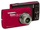 Kodak EasyShare M1033 10MP Digital Camera with 3x Optical Zoom (Red)