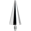 Surgical Steel Internally Threaded 8mm Dermal Anchor Spike Top