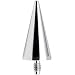 Surgical Steel Internally Threaded 8mm Dermal Anchor Spike Top