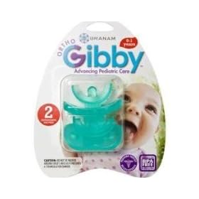 RG MEDICALISES Pacifier Ortho Gibby Nwbrn Grn Size: 2