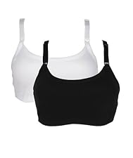 Nursing bras - 2pk (White/Grey Marl)
