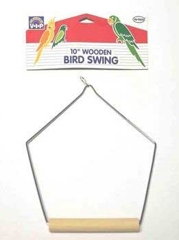 (Price/2)Keet Wooden Bird Swing 10