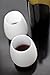 Obvious Kitchen unbreakable silicone wine glasses set of 2 includes a wine stopper pourer wine accessories glamping party outside activity