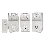 1 pack of 3 Remote Control BH9936-3 Power Switches