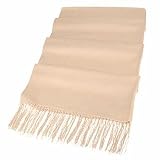 Basile Wool and Cashmere Fringed Stole Pink