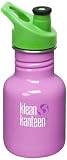 Klean Kanteen Kid's Stainless Steel Bottle with 3.0 Sport Cap