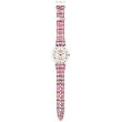 Swatch Women's CORE COLLECTION SFP113 Plastic Quartz Watch with Silver Dial