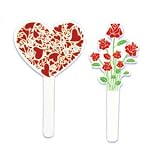 Rose Flowers Picks - Set of 12