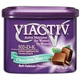 Viactiv Soft Calcium Chews Chocolate Mint, Source Of Vitamins D and K - 60 Ea