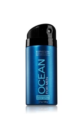 Bath and Body Works Signature Collectio for Men Ocean Deodorizing Body Spray