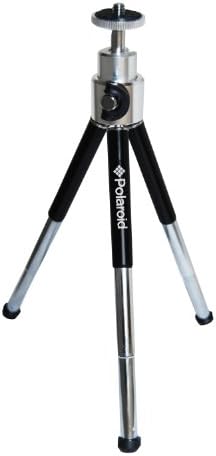 Polaroid 8" Heavy Duty Mini Tripod With Pan Head With Tilt For Digital Cameras & Camcorders