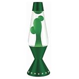 Lava Lite 5312 16.3-inch/52 oz. Designer Lava Lamp, Green Wax/Clear Liquid/Green Base