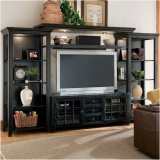 Hooker Furniture Transitional Black Entertainment Series Transitional Black Entertainment Center