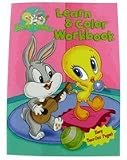 Baby Tweety & Bunny Learn & Color Workbook - Tweety Coloring Book