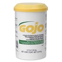GOJO 0915 Lemon Scent Hand Cleaner with Pumice. 4.5 lb.