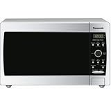 New Panasonic Nn-Sd377s Compact Size Microwave Oven Single 800w Stainless 0.80 Ft? Auto Cooking