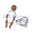Simulaids CPR Bonnie African American Newborn Basic w/Carry Bag w/Electronics - 1201