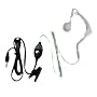 NEW Cobra Covert Earhook & Mic with PTT Ear Hanger