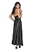 Womens Charmeuse Sexy Hot Satin Halter Neck Full Length Gown