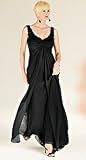 TADASHI LACE CROCHET STRAP GOWN