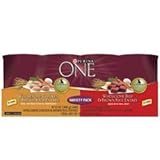 Purina ONE Wholesome Entree Chicken and Beef Variety Pack Canned Dog Food