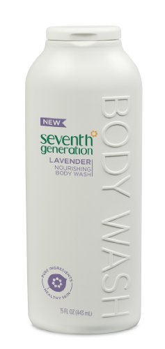 Seventh Generation Nourishing Body Wash, Lavender, 15 Ounce (Pack of 3)