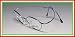 Authentic Silhouette 6540 46-20-145 SILVER/BLUE TITANIUM Full-Rim Eyeglasses Glasses Frames for Men/Women/Unisex - light weight & allergy free