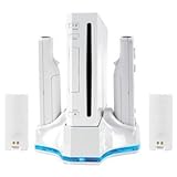 New Intec Wii Dual Battery Charger Nintendo Wii Dual Charge Station Turbo C ....