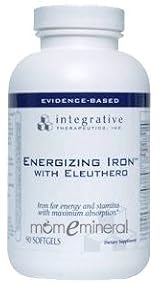 Energizing Iron with Eleuthero 90 gels by Integrative Therapeutics