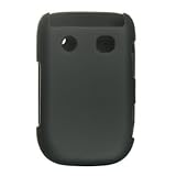 Black Rubberized Hard Case for BlackBerry Style 9670