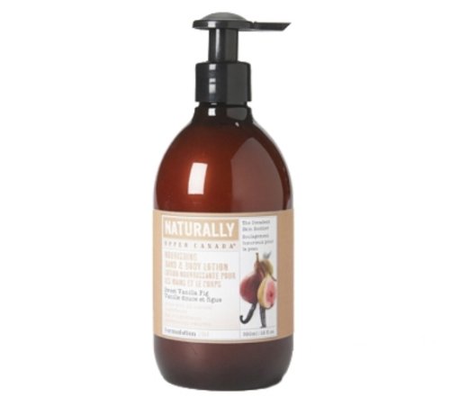 Upper Canada Soap And Candle Naturally Nourishing Body Lotion, Sweet Vanilla Fig, 12-Ounce Bottle (Pack of 2)