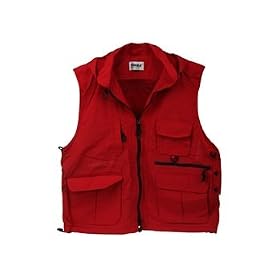 Outdoor Photography Waistcoat Jacket Extra Large (Red) + Worldwide free shiping