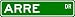 ARRE Street Sign ~ Personalized Family Lastname Sign ~ Gameroom, Basement, Garage Sign Novelty** METAL ALUMINUM