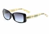 Burberry BE4087 Sunglasses (30018G) Black Gray Gradient Lenses