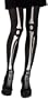 Womens Skeleton Pantyhose(One Size-As Shown)