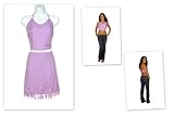 SHORT LAVENDER SUMMER SKIRT SET
