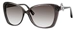 Marc Jacobs Women's 347 Glitter Grey Gradient Frame/Grey Gradient Lens Plastic Sunglasses
