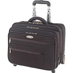 External hard drive:Samsonite   Wheeled Portfolio,Black,One Size