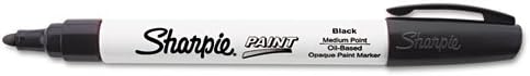 SAN35549 - Paint Sharpie, Oil Base, Medium Point, Black